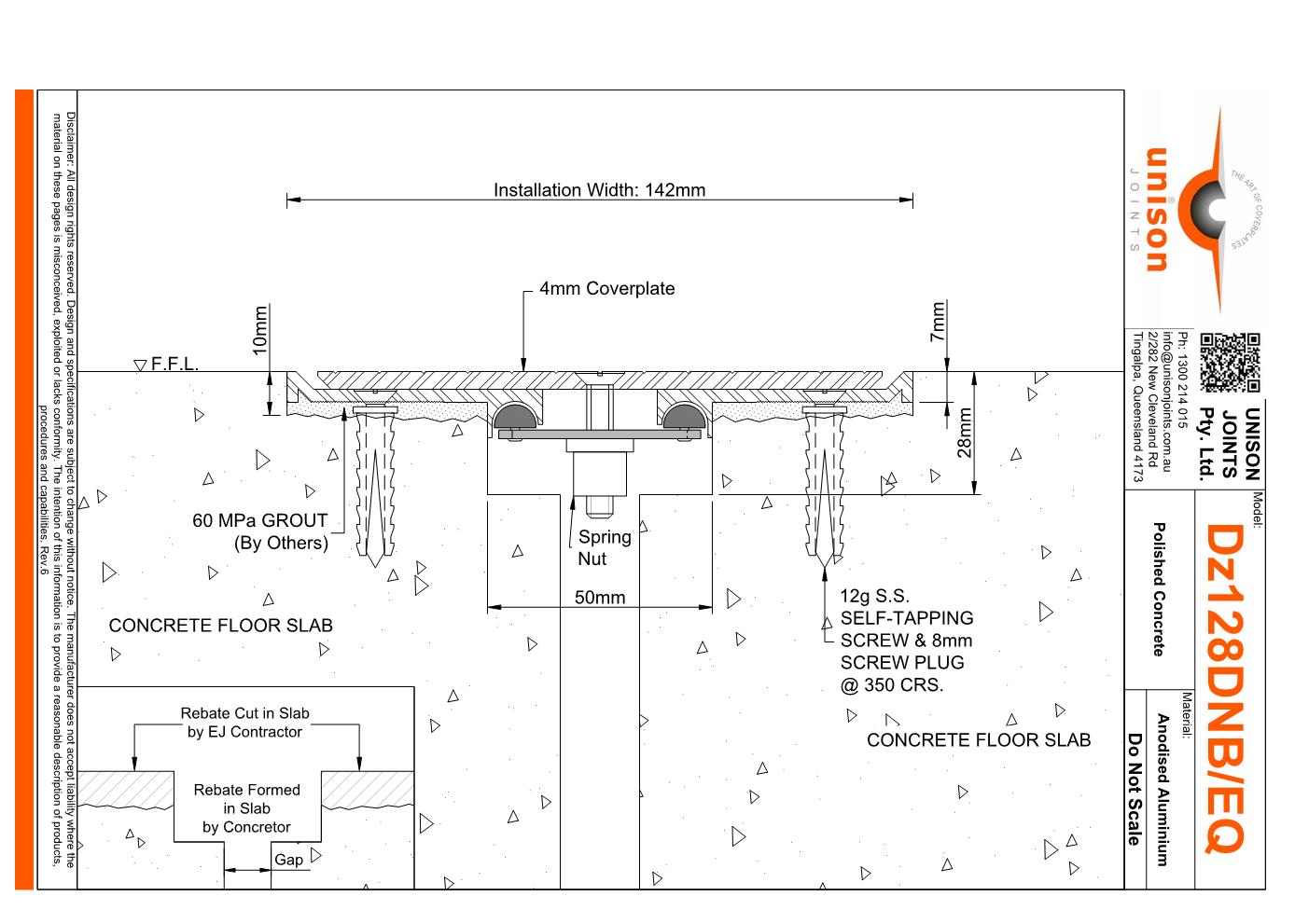 Floor Expansion Joint Floor Expansion Joint Cover Unison Joints