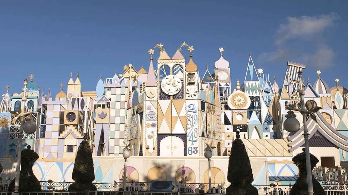 small world disneyland facades by Unison Projects