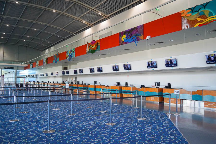 Cairns International Airport QLD Redevelopment Unison Joints High