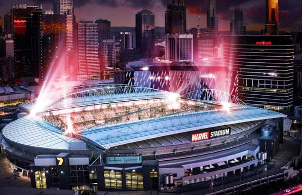 Marvel Stadium Docklands Melbourne
